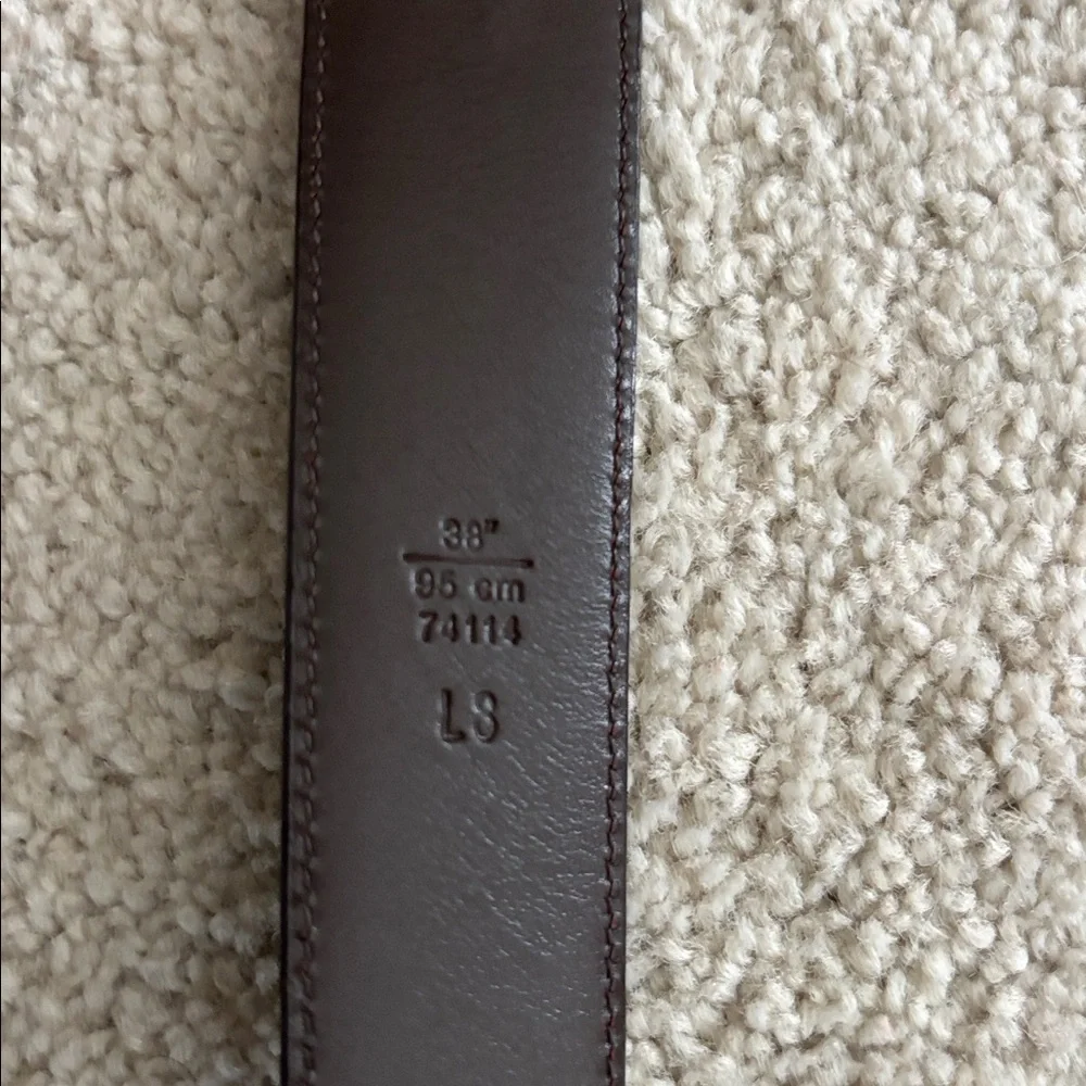 Brown Coach belt - Picture 4 of 5